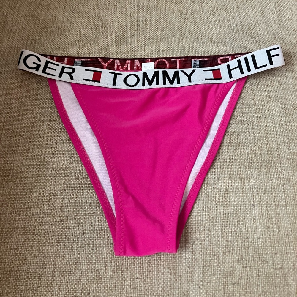 Tommy Hilfiger pink bikini bottom
